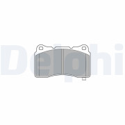 LP3575 Sada brzdových platničiek kotúčovej brzdy DELPHI