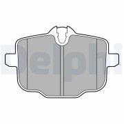LP3579 Sada brzdových platničiek kotúčovej brzdy DELPHI