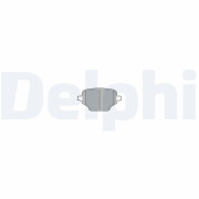 LP3580 Sada brzdových platničiek kotúčovej brzdy DELPHI