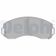 LP3616 Sada brzdových platničiek kotúčovej brzdy DELPHI