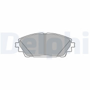 LP3632 Sada brzdových platničiek kotúčovej brzdy DELPHI