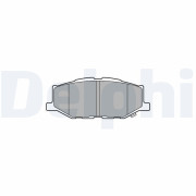 LP3637 Sada brzdových platničiek kotúčovej brzdy DELPHI
