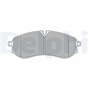 LP3641 Sada brzdových platničiek kotúčovej brzdy DELPHI