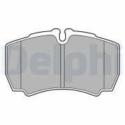LP3686 Sada brzdových platničiek kotúčovej brzdy DELPHI