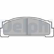 LP37 Sada brzdových platničiek kotúčovej brzdy DELPHI