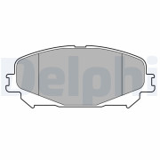 LP3734 Sada brzdových platničiek kotúčovej brzdy DELPHI