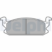 LP399 Sada brzdových platničiek kotúčovej brzdy DELPHI