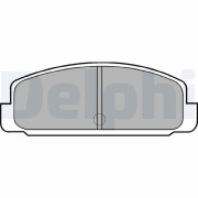 LP401 Sada brzdových platničiek kotúčovej brzdy DELPHI