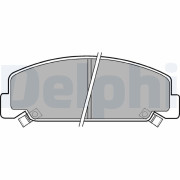 LP403 Sada brzdových platničiek kotúčovej brzdy DELPHI