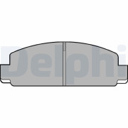 LP410 Sada brzdových platničiek kotúčovej brzdy DELPHI