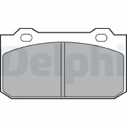 LP418 Sada brzdových platničiek kotúčovej brzdy DELPHI