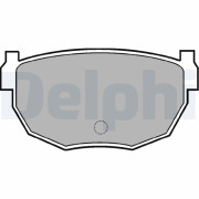 LP454 Sada brzdových platničiek kotúčovej brzdy DELPHI
