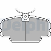 LP455 Sada brzdových platničiek kotúčovej brzdy DELPHI