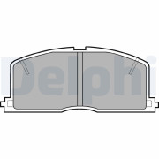 LP460 Sada brzdových platničiek kotúčovej brzdy DELPHI