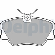 LP499 Sada brzdových platničiek kotúčovej brzdy DELPHI