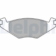 LP505 Sada brzdových platničiek kotúčovej brzdy DELPHI