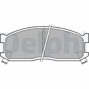 LP530 Sada brzdových platničiek kotúčovej brzdy DELPHI