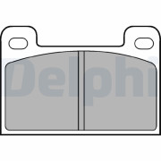 LP537 Sada brzdových platničiek kotúčovej brzdy DELPHI