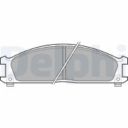 LP543 Sada brzdových platničiek kotúčovej brzdy DELPHI