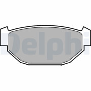 LP549 Sada brzdových platničiek kotúčovej brzdy DELPHI
