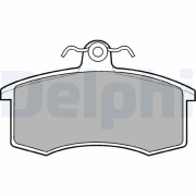 LP551 Sada brzdových platničiek kotúčovej brzdy DELPHI