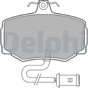 LP554 Sada brzdových platničiek kotúčovej brzdy DELPHI