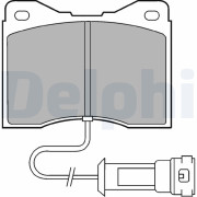 LP556 Sada brzdových platničiek kotúčovej brzdy DELPHI