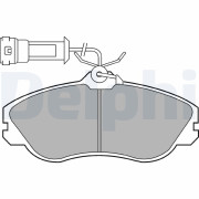 LP579 Sada brzdových platničiek kotúčovej brzdy DELPHI