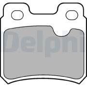 LP586 Sada brzdových platničiek kotúčovej brzdy DELPHI