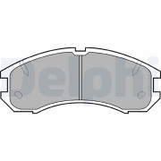 LP595 Sada brzdových platničiek kotúčovej brzdy DELPHI