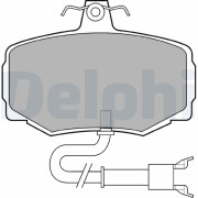 LP600 Sada brzdových platničiek kotúčovej brzdy DELPHI