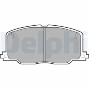 LP613 Sada brzdových platničiek kotúčovej brzdy DELPHI