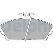 LP619 Sada brzdových platničiek kotúčovej brzdy DELPHI