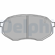 LP630 Sada brzdových platničiek kotúčovej brzdy DELPHI