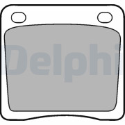 LP65 Sada brzdových platničiek kotúčovej brzdy DELPHI