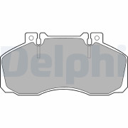 LP662 Sada brzdových platničiek kotúčovej brzdy DELPHI