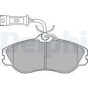 LP706 Sada brzdových platničiek kotúčovej brzdy DELPHI