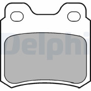 LP713 Sada brzdových platničiek kotúčovej brzdy DELPHI