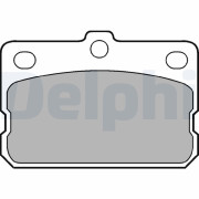 LP73 Sada brzdových platničiek kotúčovej brzdy DELPHI