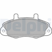 LP766 Sada brzdových platničiek kotúčovej brzdy DELPHI