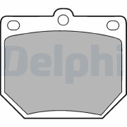 LP78 Sada brzdových platničiek kotúčovej brzdy DELPHI