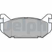 LP802 Sada brzdových platničiek kotúčovej brzdy DELPHI