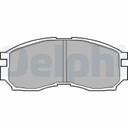 LP803 Sada brzdových platničiek kotúčovej brzdy DELPHI