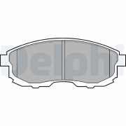 LP812 Sada brzdových platničiek kotúčovej brzdy DELPHI