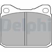 LP84 Sada brzdových platničiek kotúčovej brzdy DELPHI