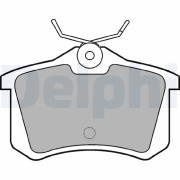 LP850 Sada brzdových platničiek kotúčovej brzdy DELPHI