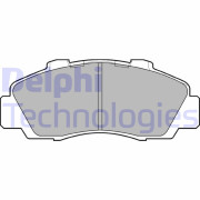 LP872 Sada brzdových platničiek kotúčovej brzdy DELPHI