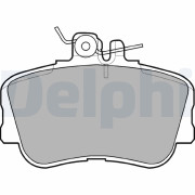 LP881 Sada brzdových platničiek kotúčovej brzdy DELPHI