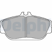 LP887 Sada brzdových platničiek kotúčovej brzdy DELPHI