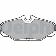 LP888 Sada brzdových platničiek kotúčovej brzdy DELPHI